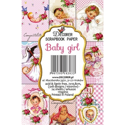 Decorer Baby girl Paper Pack (DECOR-M87)